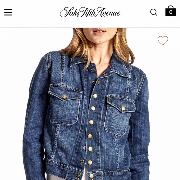 Current/Elliott Jackets & Blazers - Current/Elliot Jean Jacket Snap Front